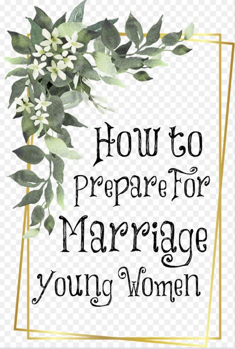 Prepare To Be A Wife, The Transformed Wife, Prayers For Your Future Husband, Prepare For Marriage, Voddie Baucham, Serving The Lord, Traditional Femininity, Unmarried Couples, Yw Lesson