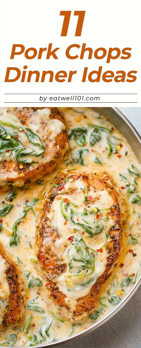 Pork Chop Recipes: 11 Best Pork Chop Recipes Ideas — Eatwell101 Essen, Pork Chop Sandwich Recipes, Best Pork Chop Recipes, Baked Bbq Pork Chops, Healthy Pork Chop Recipes, Pork Chop Dishes, Healthy Pork Chops, Best Pork Chop Recipe, Recipes Chili