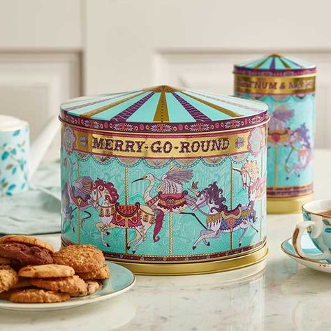 Chocolate Pearls, Chocolate Macadamia, Fortnum Mason, Food Hampers, Luxury Food, Christmas Hamper, Fortnum And Mason, Biscuit Tin, Merry Go Round