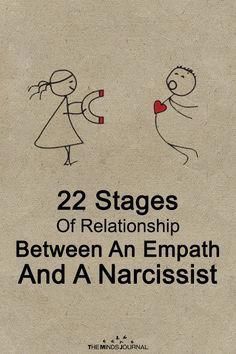 Here are Stages of Relationship Between An Empath And Narcissist: 1. The empath gets attracted to a narcissist. Narcissism Relationships, An Empath, Relationship Challenge, Narcissistic Behavior, Relationship Help, Strong Relationship, Toxic Relationships, Happy Marriage, Narcissism