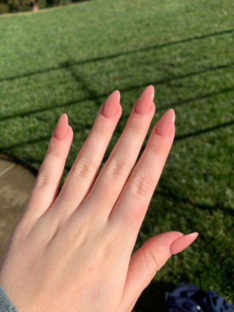 Uñas Color Natural, Acrylic Nails Nude Colors, Pinkish Nude Nails, January Nails, Hippie Nails, Ombre Acrylic Nails, Simple Gel Nails, Pretty Gel Nails, Soft Nails