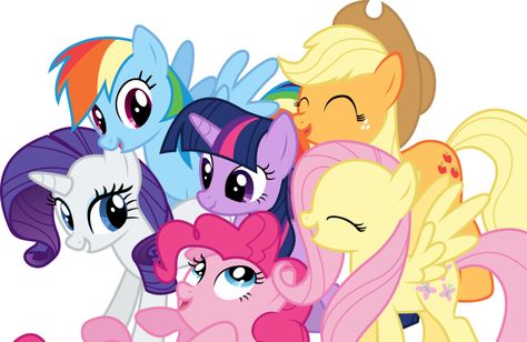 Group hug. Cartoons Group, Whatsapp Wallpaper Cute, Mane 6, Group Hug, Anime Group, Friend Cartoon, Mlp Pony, Mlp My Little Pony, Friendship Is Magic