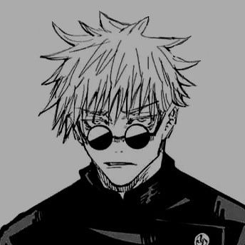 Gojo Satoru, An Anime, Jujutsu Kaisen, Anime Character, Jujutsu, Black And White, Hair, Anime, White