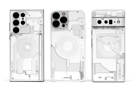 Make your iPhone 13 Max Pro or Galaxy S22 Ultra to look like Nothing Phone (1) for a change – Yanko Design Nothing Phone, Image 3d, Cool Cases, Iphone Pro, Galaxy S22 Ultra, Yanko Design, Phone Design, Transparent Design, S22 Ultra