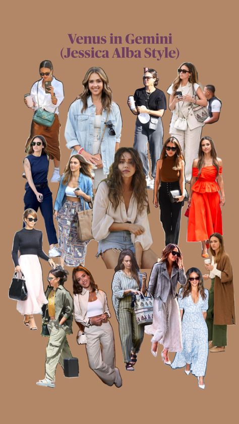 #JessicaAlbaStyle   #VenusInGemini   #GeminiFashion   #EffortlessChic   #StyleInspiration   #FashionVersatility   #CelebrityStyle   #ChicAndCasual   #AstroFashion   #PlayfulElegance Gemini Celebrities, Gemini Style, Venus In Gemini, Jessica Alba Style, Leo Rising, Venus Fashion, Gemini And Virgo, Edgy Accessories, Classic Trench Coat