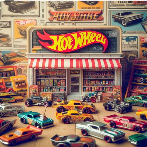 Hotwheels Collections, Hot Wheels Wallpaper, Abandoned Vehicles, Insta Dp, Y2k Art, Retro Stuff, Abandoned Cars, Car Collection, Hot Rod