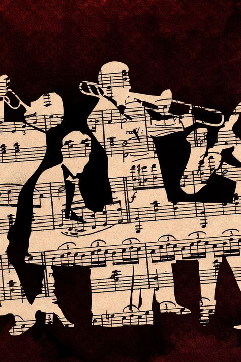 Jazz Pictures, Art On Music Sheets, Sketches Music, Jazz Piano Art, Sheet Music Poster, Music And Art Aesthetic, Music And Art, Music Art Wallpaper, Art Of Music