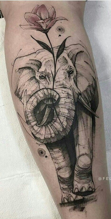 Realistic Elephant Tattoo, Tattoos Elephant, Elephant Thigh Tattoo, Mandala Elephant Tattoo, Like Background, Skull Rose Tattoos, Elephant Tattoo Design, Music Tattoo Designs, Mother Tattoos