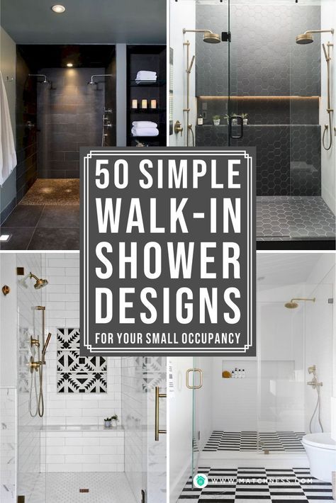 Efficient Bathroom, Walk In Shower Designs, Bathroom Ideas Small, Shower Designs, Small Bathroom Ideas Modern, Bathroom Redesign, Tiny Bathrooms, Small B, Home Space