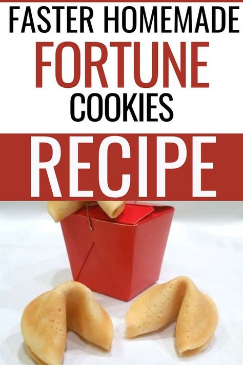 Homemade Fortune Cookies Easy, Fortune Cookie Money Gift, Easy Fortune Cookie Recipe, How To Make Fortune Cookies Recipes, Funny Fortunes For Fortune Cookies, How To Make Fortune Cookies, Easy Fortune Cookies, Make Fortune Cookies, Fortune Cookie Recipe