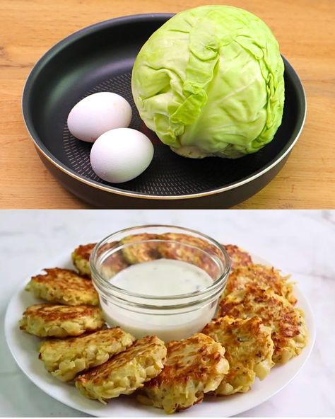 These Fried Cabbage Patties are a delicious and healthier alternative to traditional meat patties. They are packed with flavor and are perfect for a light lunch or dinner. Easy to ... Read more Cabbage Patties Recipe, Fried Cabbage Cakes, Fried Cabbage Patties Recipe, Cabbage Patties Baked, Fried Cabbage Patties, Cabbage Cakes Recipe, Cabbage Croquettes, Cabbage Patties Fried, Fried Cabbage Recipes Easy