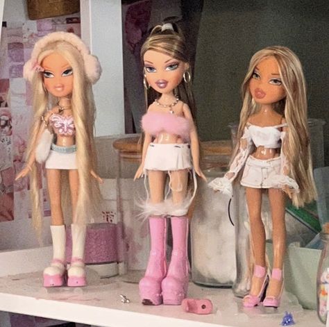 Kitty on Tumblr Miami Trip, Bratz Doll Outfits, Y2k Bratz, Brat Doll, Bratz Girls, Bratz Inspired Outfits, Doll Aesthetic, Barbie Party, Summer Work Outfits