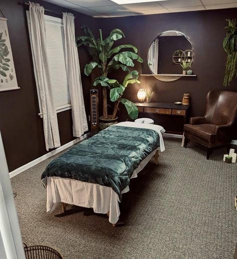 Spa Esthetic, Home Massage Room, Spa Room Ideas, Massage Room Ideas, Massage Room Decor, Esthetician Inspiration, What Is Interior Design, Massage Therapy Rooms, Facial Room