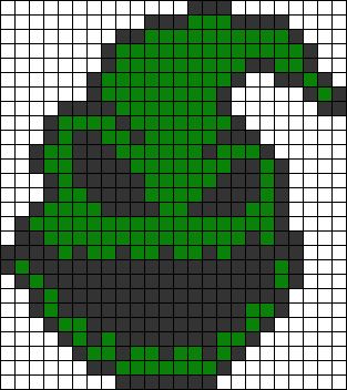 Spider Bead Pattern, Pixel Art Pattern Nightmare Before Christmas, Oogie Boogie Alpha Pattern, Graph Paper Art Halloween, Oogie Boogie Perler Bead Pattern, Oogie Boogie Cross Stitch Pattern, Oogie Boogie Perler Beads, Jigsaw Pixel Art, Pixel Shapes