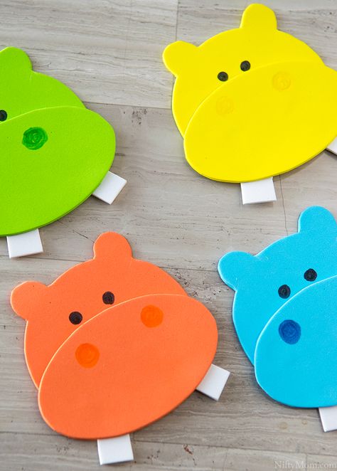 Hippopotamus Craft, Hippopotamus Activities For Preschool, Hippopotamus Craft Preschool, Hungry Hungry Hippo Bulletin Board, Hippo Activities For Preschool, Hungry Hippo Bulletin Board, Hippo Preschool Craft, Diy Hungry Hippo Game, Hippo Art Preschool