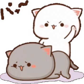 Sticker Maker - Animated Kithies Bisous Gif, Peach Cat, Cute Couple Comics, Chibi Cat, Perfect Peach, Cute Bear Drawings, Image Chat, Cute Cartoon Images, Crazy Funny Pictures