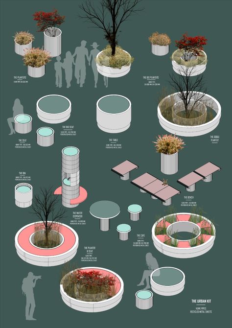 Redefining the left-over spaces from our cities Economic Sustainability, Furniture Design Competition, Landscape Architecture Diagram, Urban Design Competition, Urban Design Graphics, Landscape Design Drawings, Campus Design, Architecture Presentation Board, Quilling Work