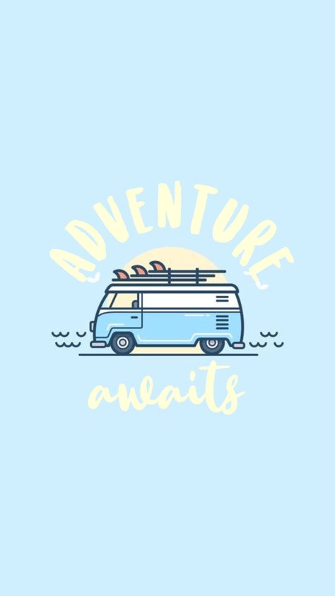 Vw Bus Wallpaper, Road Trip Wallpaper, Trip Wallpaper, Yearbook Themes, Vw Bus, Yearbook, Wallpaper Aesthetic, Bart Simpson, Road Trip