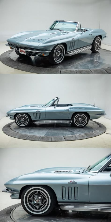 1960s Corvette, 1966 Corvette, Classic Convertible, 1966 Corvette Stingray, Custom Car, Corvette Summer, Vintage Corvette, Collector Cars For Sale, Classic Corvette