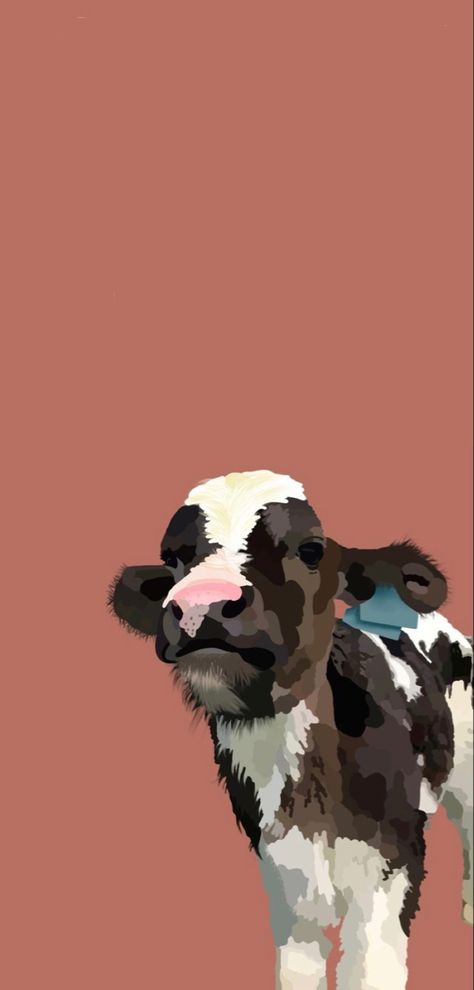 Western Aesthetic Wallpaper, Cow Wallpaper, Country Backgrounds, Cute Images For Wallpaper, Regnul Animal, Cow Drawing, Cow Print Wallpaper, Wallpapers Ipad