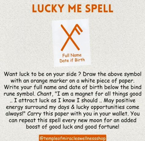 Luck Spell For Someone Else, Sigils For Abundance, Luck And Abundance Spell, Debt Removal Spell, Good Luck Rituals, Runes For Money, Victory Spell, Sigil For Luck And Money, Sigil For Luck