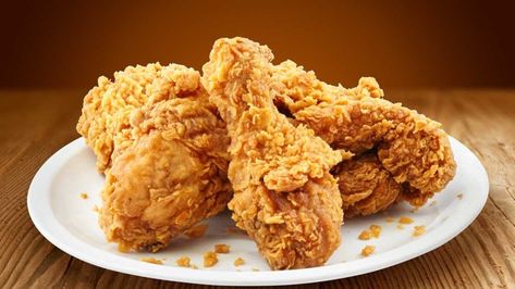 The Real KFC Chicken Recipe | Eat This Not That Kfc Secret Recipe, Kfc Chicken Recipe, Keto Fried Chicken, Kfc Recipe, Kfc Chicken, Kentucky Fried, Oven Fried Chicken, Crispy Fried Chicken, Cheat Day