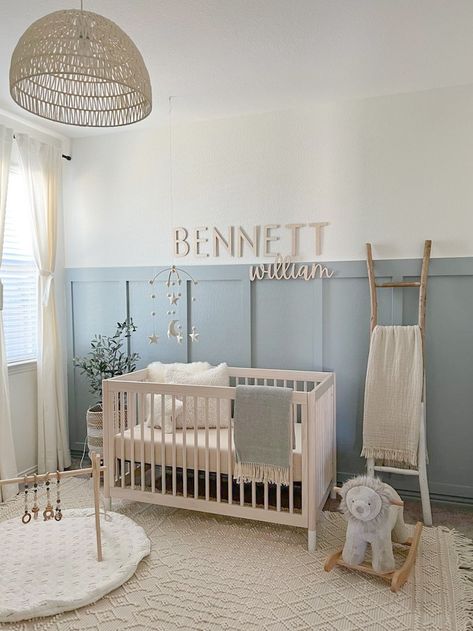 Baby Nursery Inspiration, Baby Room Neutral, Baby Room Themes, Baby Boy Room Decor, Nursery Room Design, Baby Room Inspiration, Baby Boy Room Nursery, Nursery Room Boy, Nursery Room Inspiration