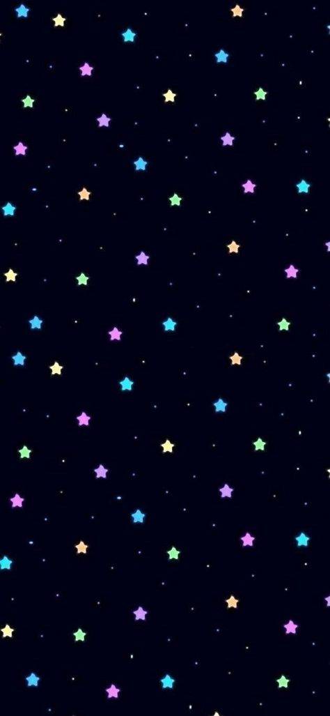 Rainbow Stars Wallpaper, Y2k Background, Rainbow Stars, Stars Wallpaper, Y2k Wallpaper, Cellphone Wallpaper Backgrounds, Iphone Wallpaper App, Rainbow Star, Best Iphone Wallpapers