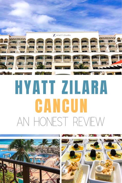 The Hyatt Zilara in Cancun, Mexico is one of the most popular resorts in the area. Check out this detailed review to get the scoop! We talk about the good, the bad, and the windy!    #cancun #mexico #hyatt #zilara #allinclusive #resort #review Playa Del Carmen, Hyatt Zilara Cancun, Hyatt Ziva Cancun, Cancun Vacation, Cancun Trip, Mexico Cruise, Explore Mexico, Maui Vacation, Mexico Resorts