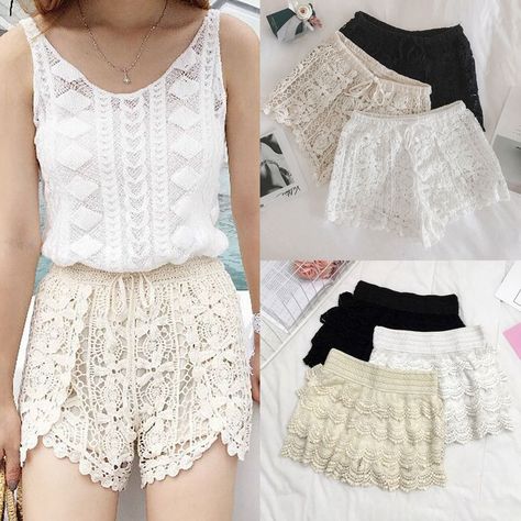 Crochet shorts pattern free