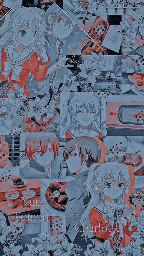 Charlotte Anime Wallpaper, Aesthetic Bookstore, Charlotte Wallpaper, Charlotte Anime, Plastic Memories, Wallpaper Animes, Bullet Journal Art, Cool Anime Wallpapers, Anime Wallpapers