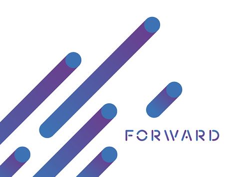 Forward by Seth Nickerson Forward Graphic Design, Forward Logo, Corporate Logos Inspiration, Names Ideas, Layout Design Inspiration, Corporate Logo, Visual Inspiration, Fast Forward, Typography Logo