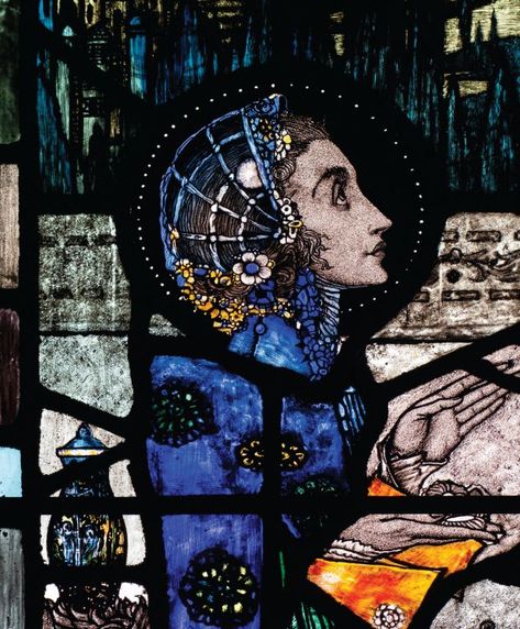 God is in the Detail: Harry Clarke’s stained glass Harry Clarke Stained Glass Window, Harry Clarke Illustration, High Illustration, Stained Glass Artwork, Stained Glass Painting, Stained Glass Windows Church, Harry Clarke, Edmund Dulac, Fairytale Illustration