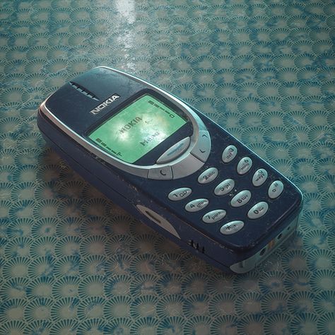 NOKIA 3310 Hommage on Behance Old School Phone, Nokia 3310, Sneaker Posters, Nokia Phone, Old Technology, Retro Phone, Old Phone, Cover Artwork, Funky Art