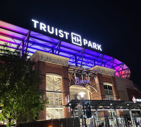 Truist Park Atlanta Braves World Series 2021. Game 4 Braves World Series 2021, Truist Park, Braves Game, Atlanta Braves World Series, Atlanta Braves Baseball, Braves Baseball, Baseball Stadium, Mlb Teams, World Series