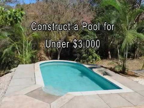 Dig Your Own Pool, Cinder Block Swimming Pool Diy, Homemade Swimming Pools Diy, Diy Saltwater Pool, Diy Shallow Pool, Pool With Deck Attached To House, Diy Small Pool Ideas On A Budget, Diy Concrete Pool How To Build, Diy Indoor Pool Cheap