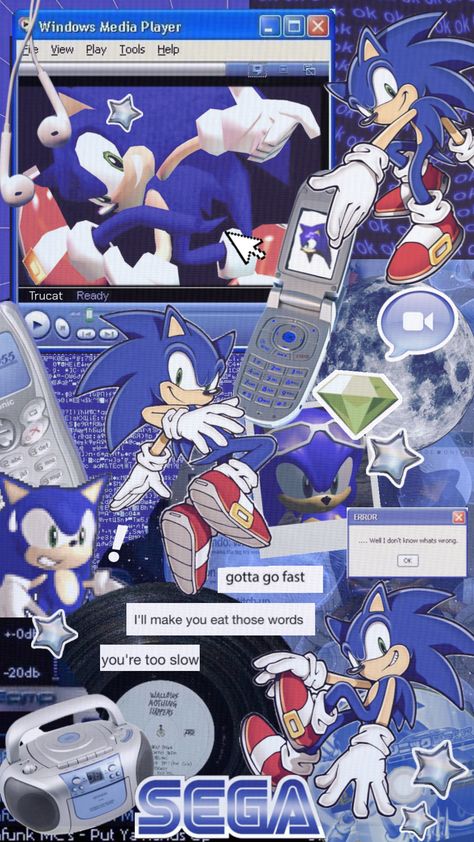 #myfirstshuffle #sonicthehedgehog #sonic Sonic Wallpaper, The Hedgehog Sonic, Sonic Adventure 2, Classic Sonic, Sonic Funny, Sonic 3, Y2k Wallpaper, Sonic Franchise, Hedgehog Art