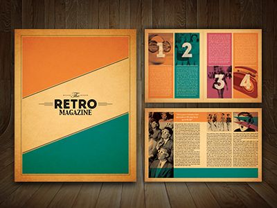 The retro mgz   retro magazine design Retro Magazine Design Layout, Portfolio Retro Design, Magazine Header Design, Retro Brochure Design, Retro Yearbook Ideas, Retro Layout Design, Retro Magazine Design, Retro Yearbook Theme, Retro Magazine Layout