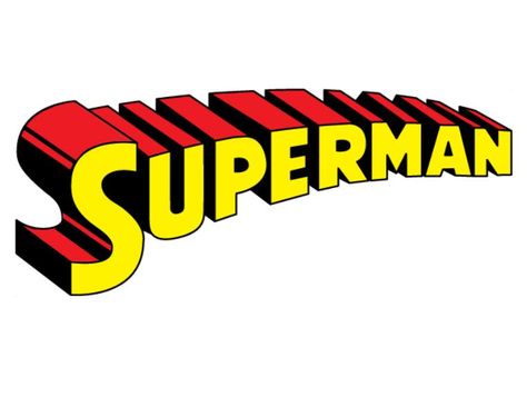 SUPERMAN comic book title logo Superhero Typography, Superman Logo Art, Superman Name, Comic Title, Superhero Font, Super Hero Logo, Dc Comics Logo, Logo Superman, Superman Comic Books