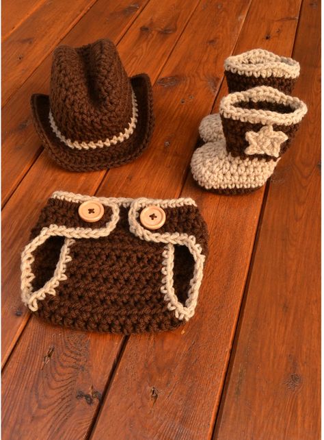 Crochet Cowboy Boots, Newborn Cowboy, Cowboy Baby Clothes, Baby Cowboy Hat, Crochet Cowboy Hats, Cowboy Crochet, Baby Boy Cowboy, Baby Cowboy Boots, Outfit Cowboy