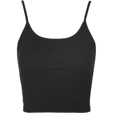 TopShop Tall Ribbed Crop Cami Top ($7.47) ❤ liked on Polyvore featuring tops, shirts, crop tops, tank tops, black, cotton shirts, cropped camisoles, jersey tank top, cami shirt and cropped cami Tank Tops Black, Shirts Crop Tops, Shirts Crop, Crop Cami Top, Cotton Camisole, Cami Shirt, Cropped Camisole, Ribbed Shirt, Tops Black