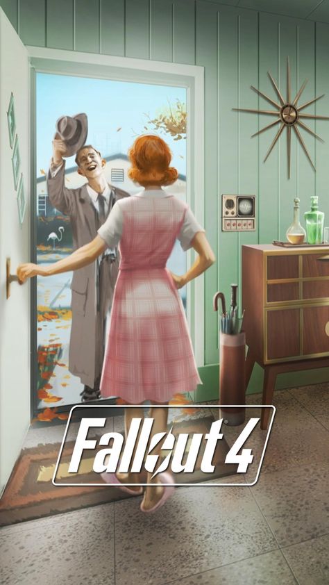 I made some Fallout 4 lock screen wallpapers from E3 stills - Imgur Fallout 4 Art, Fallout Guy, Fallout 4 Wallpapers, Fallout Wallpaper, Vault 111, Fallout Fan Art, Sole Survivor, Vault Tec, Fallout Game