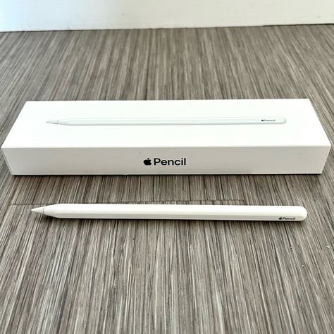 Apple Pencil for iPad Apple Pincel Ipad, Apple Pencil Gen 2, Apple Pen Aesthetic, Nootbook Apple, Apple Pincel, Apple Pencil Aesthetic, Ipad And Pencil, Ipad Pencil Case, Iphone Pencil