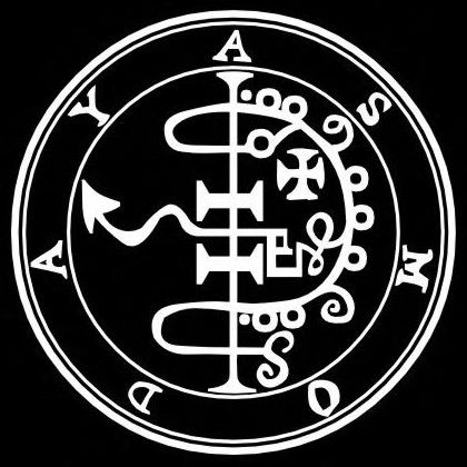 Asmodeus Demon, Goetia Demons, Demon Symbols, Lilith Sigil, Iphone Wallpaper For Guys, Peace Symbol, Art