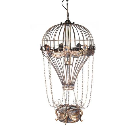 Williston Forge Hanceville 1 - Light Single Schoolhouse Pendant | Wayfair Balloon Ceiling, Aviation Decor, Traditional Pendant Lighting, Vintage Hot Air Balloon, Hanging Pendant Lamp, Metal Models, Linear Pendant, Vintage Color, Globe Pendant