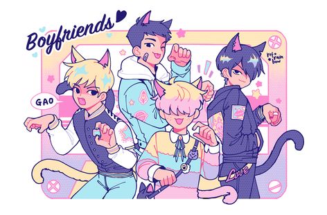 Rpg Wallpaper, Nerd Boyfriend, Boyfriend Wallpaper, Yuri Manga, Webtoon Comics, Comic Collection, Kawaii Art, Boyfriend Girlfriend, Cartoon Characters