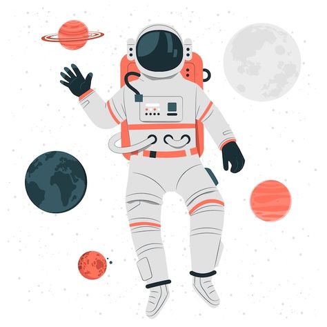 Astronaut suit illustration | Free Vector #Freepik #freevector #spacecraft #cosmos #universe #space-stars Space Suit Illustration, Space Snacks, Suit Illustration, Universe Illustration, Astronaut Drawing, Astronaut Illustration, Astronaut Suit, Science Illustration, Space Illustration