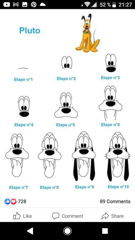 Disney Drawing Tutorial, Disney Drawings, Step By Step Drawing, Drawing Tutorial, Snoopy, Comics, Disney Characters, Disney, Drawings