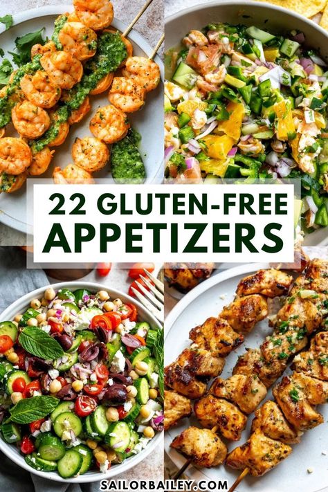 These gluten free appetizers are perfect for any party, BBQ, or game day and will impress the crowd. After all, having a gluten-free diet shouldn’t hinder anyone from grabbing a bite. These recipes are delicious, easy to make, and naturally gluten-free! Gluten Free Game Day Recipes, Vegan Gf Appetizers Party, Gluten Free Dairy Free Finger Foods For Party, Gluten Free Skewer Appetizers, Gluten Free Meatball Appetizers, Gluten Free Meat Appetizers, Gluten Free Platter, Gluten Free Dairy Free Game Day Food, Gluten Free Small Bites