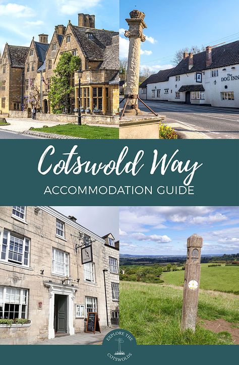 Where to stay on the Cotswold Way: Cotswold Way accommodation guide featuring hotels, B&Bs, guesthouses and campsites along the walking route | Cotswold Way places to stay | Accommodation on the Cotswold Way | Cotswold Way hotels Cotswold Way National Trail, Cotswolds Way, Cotswolds Hotels, Cotswold Way, Cotswold Cottage, Cotswolds England, Uk Trip, Countryside Cottage, Airbnb Rentals